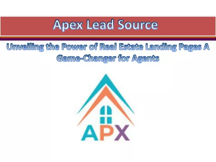 apex lead source