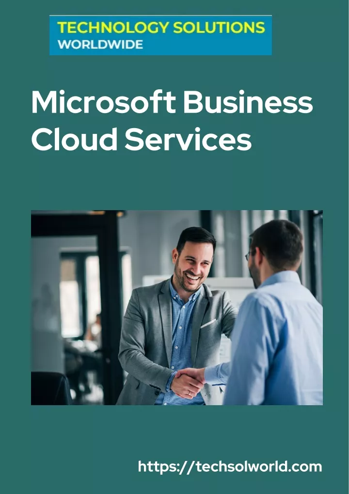 microsoft business cloud services