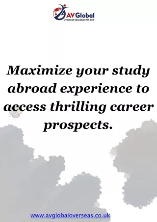 Exploring Career Opportunities After Studying Abroad Leveraging Your Experience