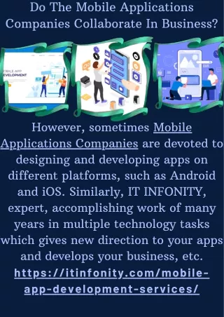 Do The Mobile Applications Companies Collaborate In Business