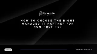 How to choose the right managed IT partner for non-profits