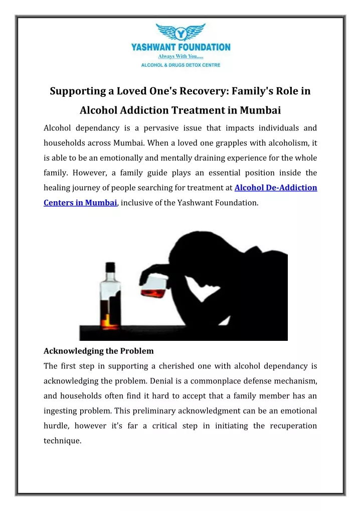 supporting a loved one s recovery family s role in