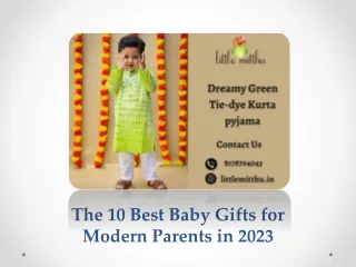 The 10 Best Baby Gifts for Modern Parents in 2023