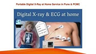 Portable Digital X-Ray at Home Service in Pune & PCMC - 4S Diagnostic