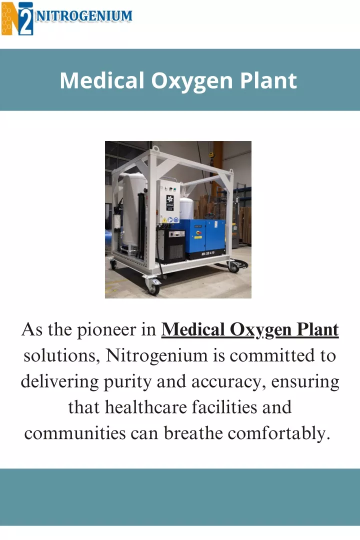 medical oxygen plant