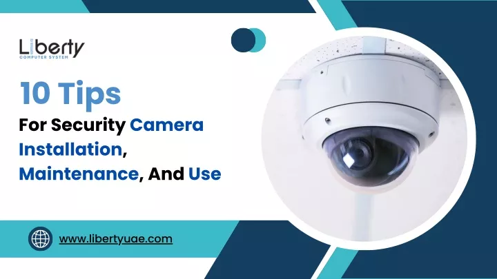 10 tips for security camera installation