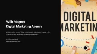 WEb Magnet-Digital marketing agency