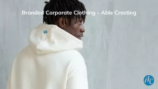 Branded Corporate Clothing - Able Cresting
