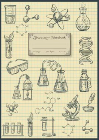 PDF_ Laboratory Notebook: Lab Notebook for Graduate Student Researchers | 120 Pages