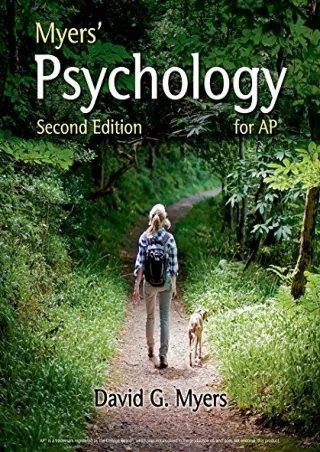get [PDF] Download Myers' Psychology for AP
