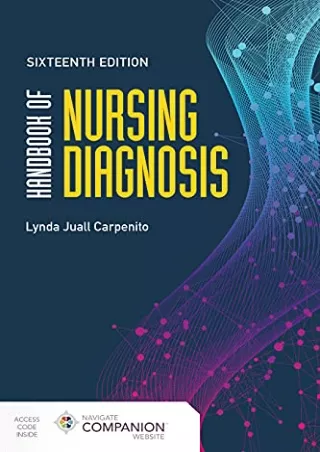 Read ebook [PDF] Handbook of Nursing Diagnosis