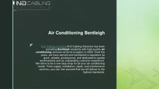 Air Conditioning Bentleigh and Air Conditioning Braeside pdf