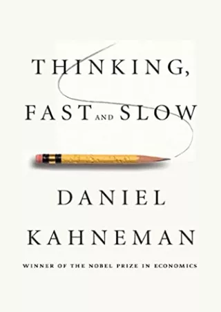 [PDF READ ONLINE] Thinking, Fast and Slow