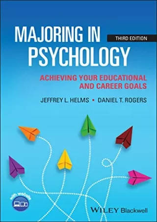 PDF/READ Majoring in Psychology: Achieving Your Educational and Career Goals