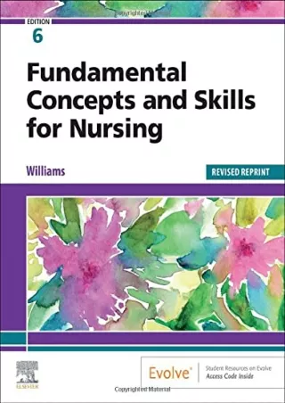 Download Book [PDF] Fundamental Concepts and Skills for Nursing