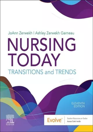 [PDF READ ONLINE] Nursing Today - E-Book
