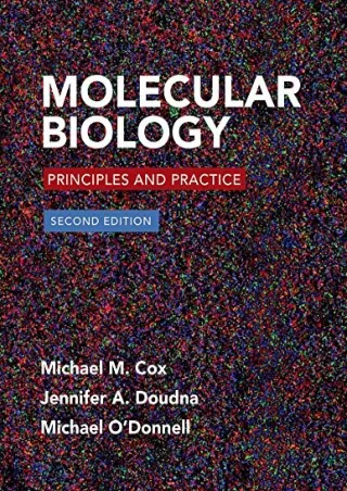 $PDF$/READ/DOWNLOAD Molecular Biology: Principles and Practice