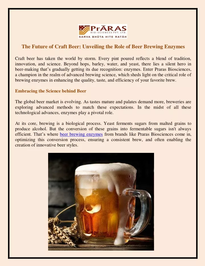 the future of craft beer unveiling the role