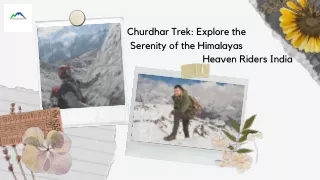 Churdhar Trek: A Himalayan Expedition to Remember
