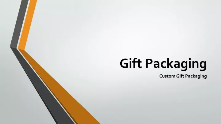 gift packaging