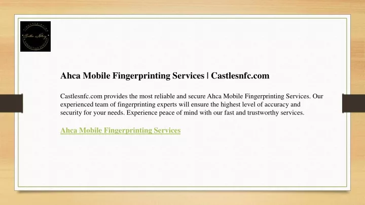 ahca mobile fingerprinting services castlesnfc