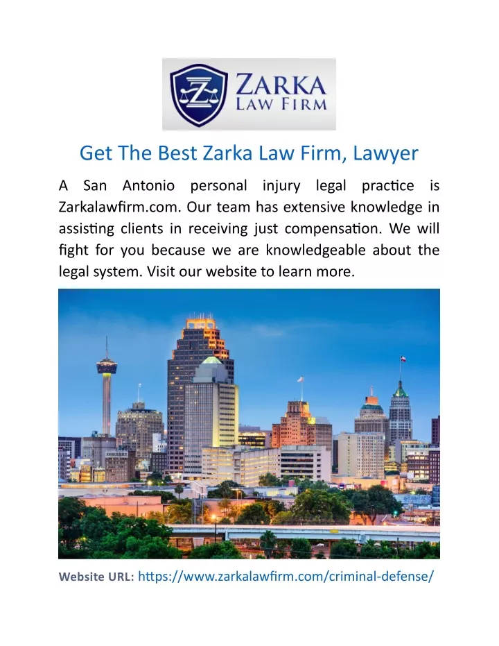 get the best zarka law firm lawyer