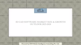 3d cad software market size growth outlook 2023 2028