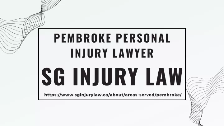 pembroke personal injury lawyer