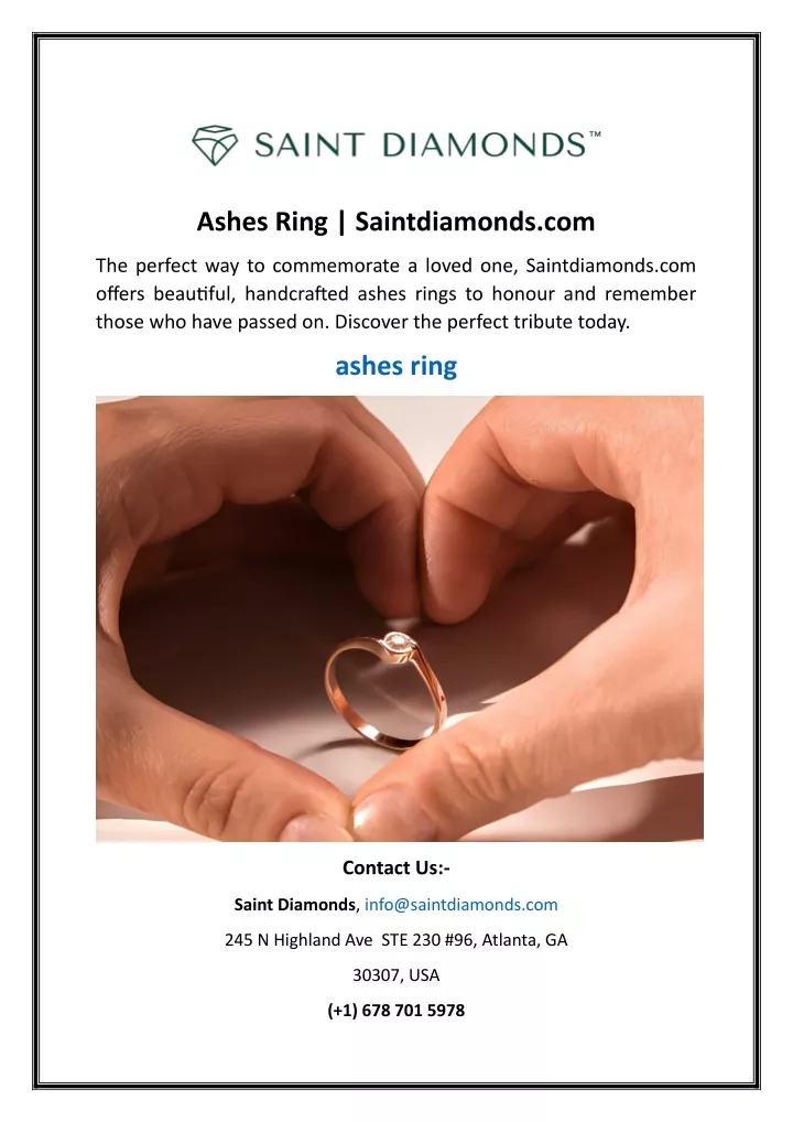 ashes ring saintdiamonds com