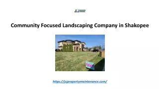 community focused landscaping company in shakopee