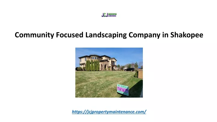 community focused landscaping company in shakopee