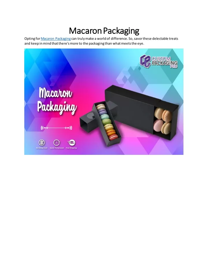 macaron packaging macaron packaging