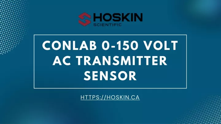 conlab 0 150 volt ac transmitter sensor