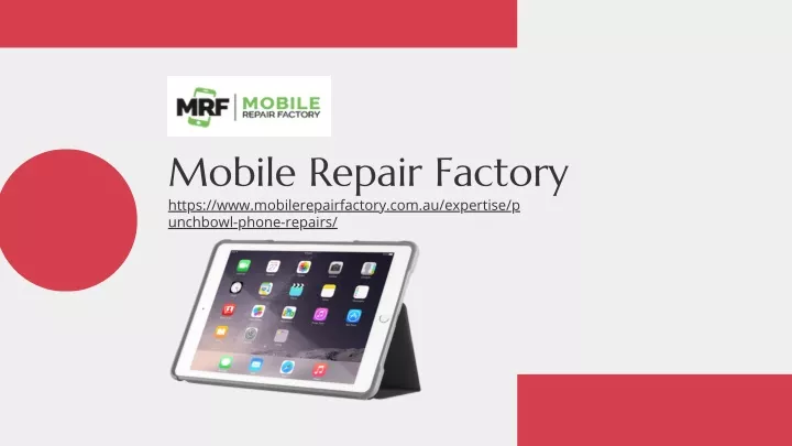 mobile repair factory https