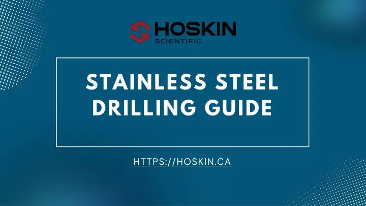 stainless steel drilling guide
