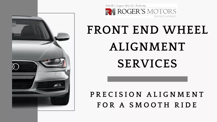front end wheel alignment services