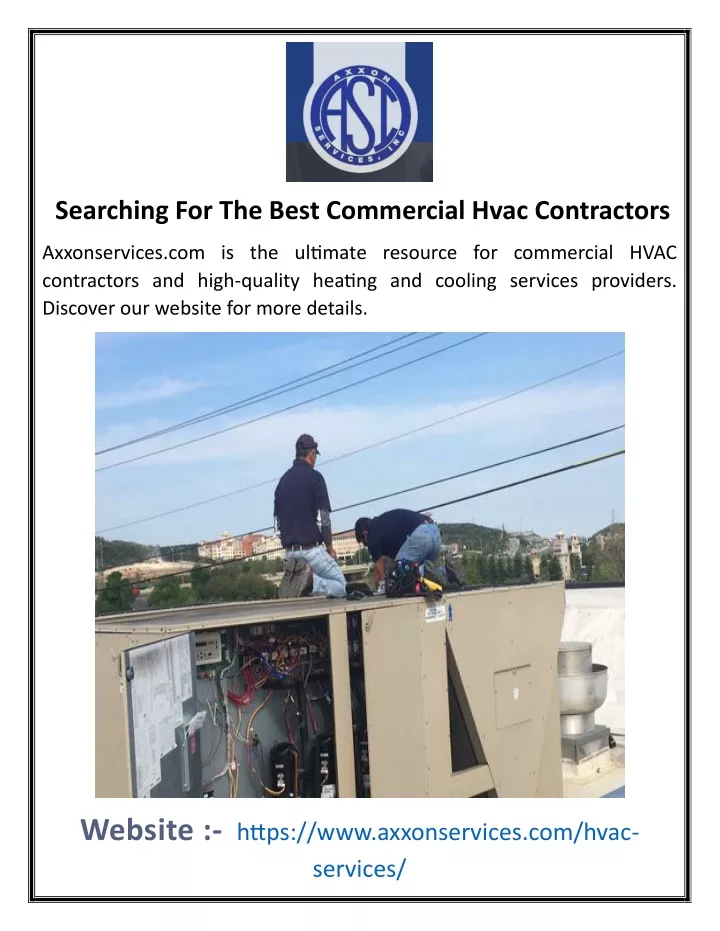 searching for the best commercial hvac contractors