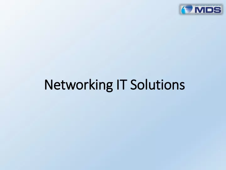 networking it solutions