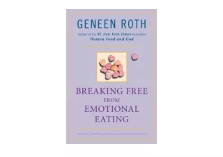 Kindle online PDF Breaking Free from Emotional Eating free acces