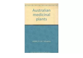 Download Australian medicinal plants for ipad