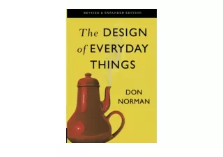 Ebook download The Design Of Everyday Things free acces