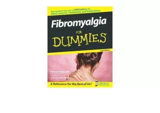 Download Fibromyalgia For Dummies unlimited