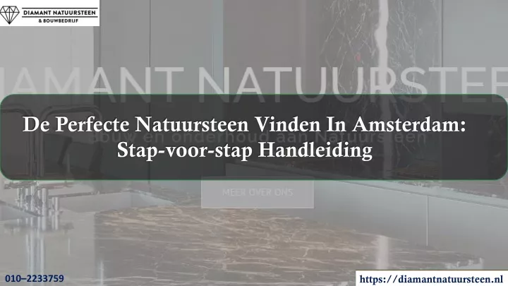 de perfecte natuursteen vinden in amsterdam stap voor stap handleiding