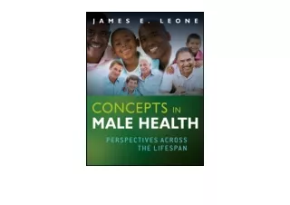 Download Concepts in Male Health Perspectives Across The Lifespan for ipad