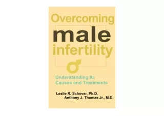 Kindle online PDF Overcoming Male Infertility full
