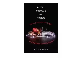 Download PDF Affect Animals and Autists Feeling Around the Edges of the Human in