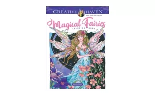 Download PDF Creative Haven Magical Fairies Coloring Book Adult Coloring Books F