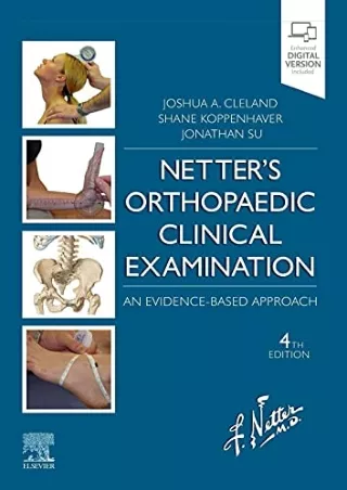 EPUB DOWNLOAD Netter's Orthopaedic Clinical Examination: An Evidence-Based Appro