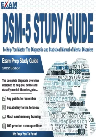 PDF Read Online The DSM-5 Study Guide: To Help You Master The Diagnostic and Sta