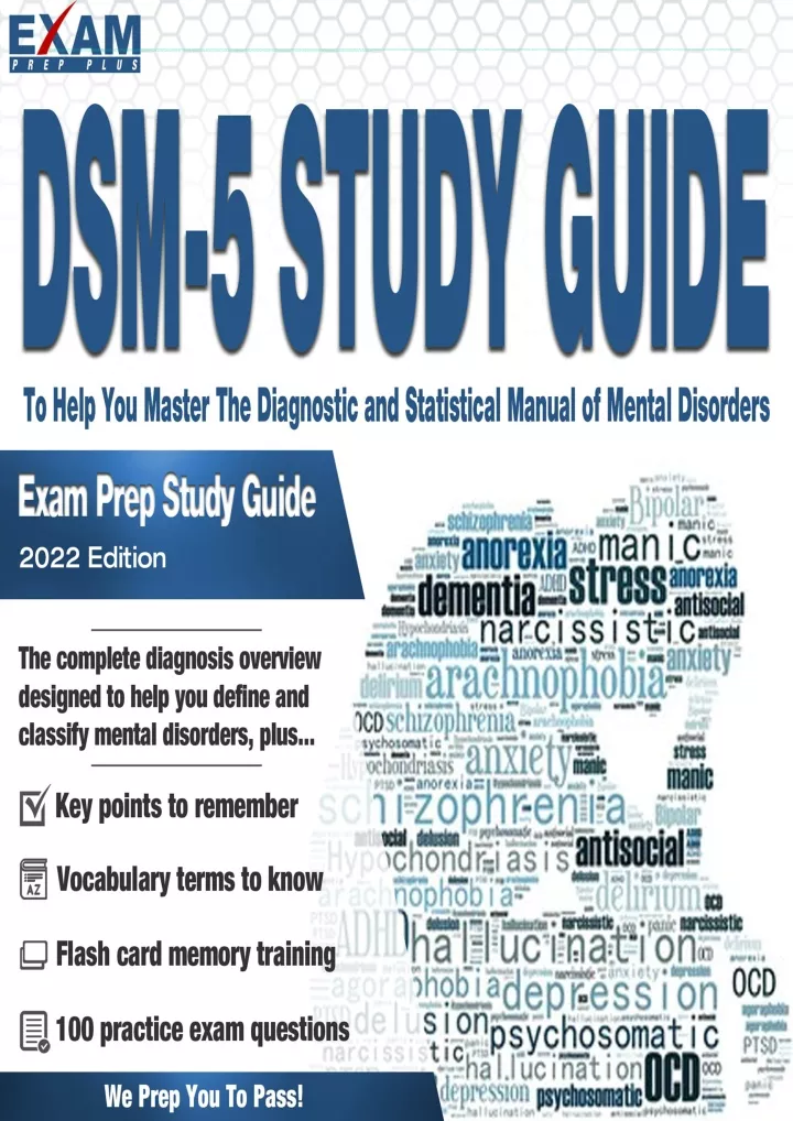 the dsm 5 study guide to help you master